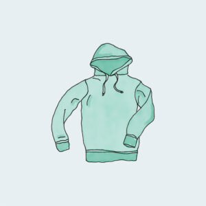 Hoodie green